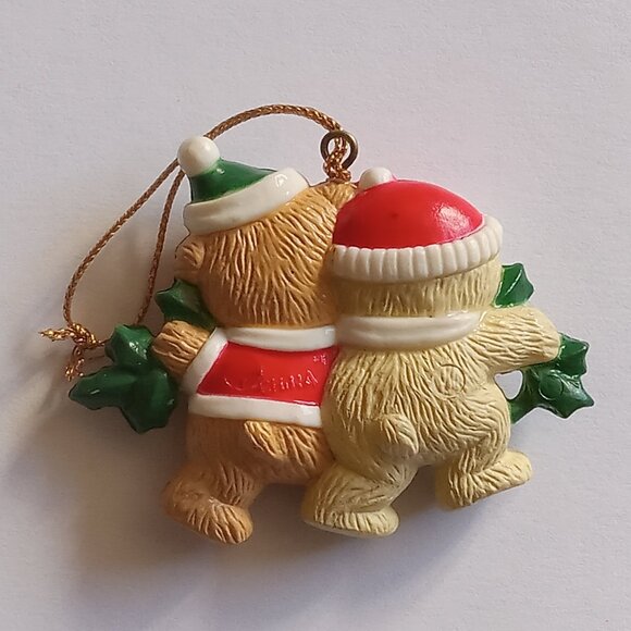 ๐ฏ 10 for $10 / Vintage Cute Bears Christmas Tree Ornament - Picture 4 of 7